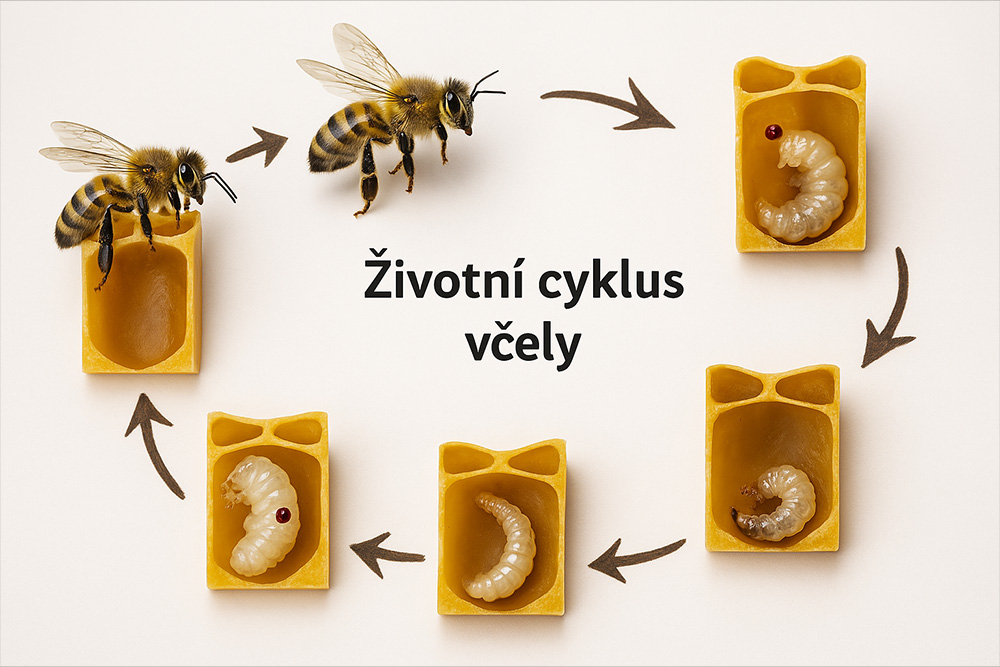 Praktické informace pro včelaře k tématu Biologie varroázy Ilustrační fotografie k tématu článku: Biologie varroázy